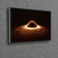 thumbnail image 1 of Modern Black Hole Canvas Wall Art Perfect For Your Living Room With Customizable Features, 1 of 1