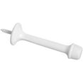 thumbnail image 2 of National Hardware Door Stop Baseboard Stopper - Die-Cast Zinc/Rubber - 3 in, White, 2 of 3