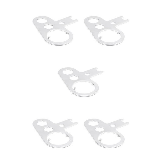 bedienty Stainless Steel Professional K Type Valve Removal/Install Repair Kit Adjustable Valve Cylinder with Rear Hand Wheel 5Set