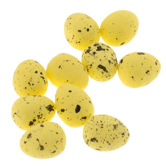 Huevo artificial Sunnimix Nido Manchado Eclosión Amarillo Profundo