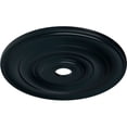 thumbnail image 3 of Ekena Millwork 26 1/2"OD x 3 5/8"ID x 1 1/2"P Jefferson Ceiling Medallion (Fits Canopies up to 5"), Hand-Painted Night Shade, 3 of 6