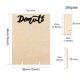 thumbnail image 2 of Stands Board Wall Donuts De Madera Display Holder Reutilizable Home Party Decor Para Cocina Boda sonducket HA043240-04, 2 of 6