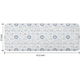 thumbnail image 7 of White Blue Sun Moon Cloud Star Pattern Kitchen Rug Mat,Kitchen Runner Rugs Non Skid Washable,Decorative Kitchen Floor Mats for Kitchen,Sink,Laundry,17"x47.2", 7 of 7