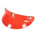 thumbnail image 1 of 3 Snap-Button Visor Shield Lens Visor Flip Up Wind Shield for Open Face Motorcycle Helmet, 1 of 7