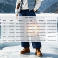 thumbnail image 3 of Women's Warm Insulated Quilted Winter Pants Fleece Lined Water Resistant Snow Pants Elastic High Waist with Pockets Outdoor Hiking Ski Bottoms Navy, 3 of 8
