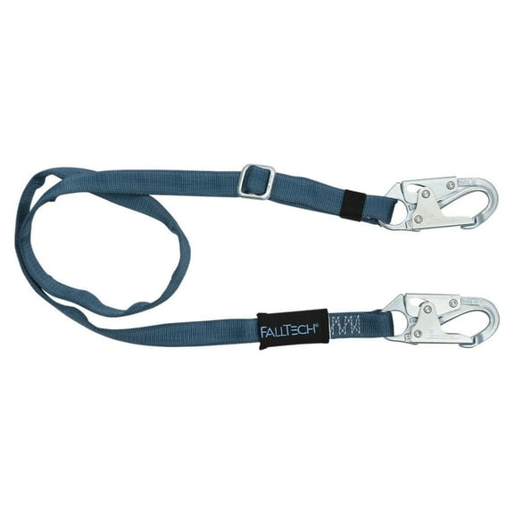Falltech 4 To 6' Dual Leg Adjustable Length Restraint Lanyard
