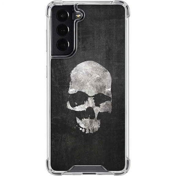 Skinit Skull & Bones Silent Skull Galaxy S22 Clear Case