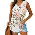 thumbnail image 2 of Drses Women's Tank Tops Womens Tank Tops V-Neck Basic Casual Flowy Summer Sleeveless T-Shirt Womens Summer Tops, 2 of 5