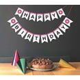thumbnail image 2 of Inkdotpot Birthday Party DecorationsHappy Birthday Party GarlandBaby Boy Or Girl Donuts Gender Neutral Pennant Banner Flag, 2 of 7
