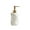White, variant on Simple Ceramic Lotion Pump Bottle 300ml Bathroom Shower Gel Soap Dispenser