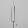 thumbnail image 4 of 72"H Metal Storage Cabinet with Adjustable Shelves & 2 Doors, Heavy-Duty File Cabinet Garage Storage Cabinet with Lock for Garage,Classroom,Office,White, 4 of 8