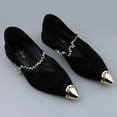 thumbnail image 3 of Accessoires de Chaussures en Métal Mode DIY Chaussures Pointues design Doré 1, 3 of 9