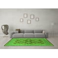 thumbnail image 3 of Ahgly Company Indoor Rectangle Oriental Green Industrial Area Rugs, 5' x 8', 3 of 4