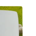 thumbnail image 3 of Ambesonne Nature Fitted Sheet, Black Sheep White Goats, Twin XL Size, Fern Green Cream, 3 of 3