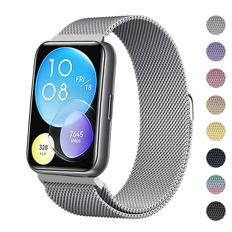Magnetic band For Huawei Watch FIT 2 Strap stainless steel watchband metal  Loop belt correa bracelet Huawei Watch fit2 Strap