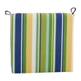 thumbnail image 2 of Blazing Needles Square Outdoor Chair Cushion, 20 x 19, Mccoury Pool 4 Count, 2 of 2
