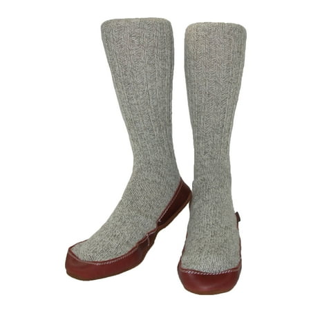 - Acorn Wool Big and Tall Extended Sock Slippers