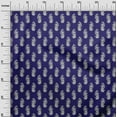 thumbnail image 2 of oneOone Georgette Viscose Fabric Floral & Paisley Block Print Sewing Fabric BTY 42 Inch Wide, 2 of 4