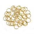 thumbnail image 2 of 2 Cajas de Anillos de Hierro Plateado Mixtos para Productos de Joyería DIY Sunnimix Anillos de llave divididos, 2 of 8