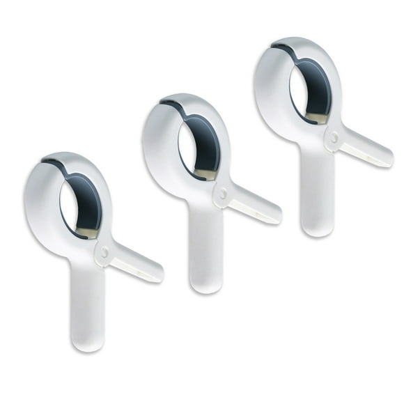 Cubierta de cama Pantalones Vestido Clip de ropa Sujetador Ropa interior Calcetines Lavandería A prueba de viento Pinza de ropa Leggings Almacenamiento y organización del hogar Azul Pequeña Bewildely HA011129-01