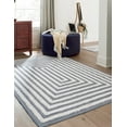 thumbnail image 4 of Sabrina Soto Casa Collection Area Rug - Toluca (4' 5" x 6' Rectangle Navy Blue/Ivory), 4 of 8