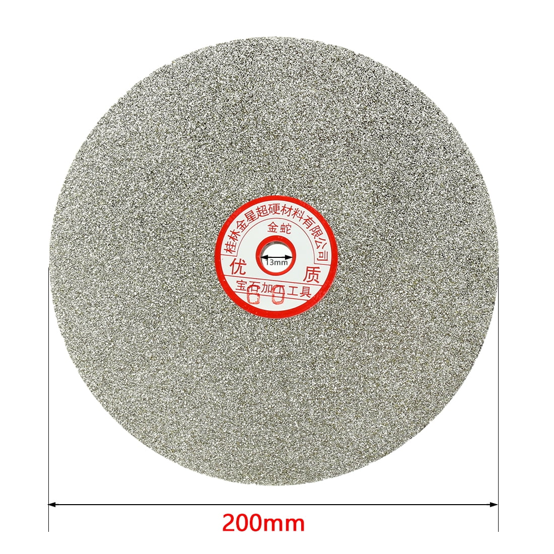 200mm 8inch Grit 60 Diamond Coated Flat Lap Disk Wheel Grinding