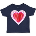 thumbnail image 3 of Inktastic Valentine Red Heart with Dots Boys or Girls Toddler T-Shirt, 3 of 5