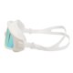 thumbnail image 4 of Gafas de natación antivaho impermeables con montura grande para adultos, suministro de buceo de vidrio liso electrochapado, color blanco, 4 of 8