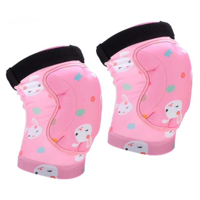 Kids Knee Pads, Comfortable Kids Protective Gear Washable For Roller Skating For Riding For Outdoor Sports Pink,Dark Blue