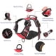 thumbnail image 3 of Arnés para perros HEELE, chaleco ajustable para exteriores, sin tirones, rojo, XL, 3 of 6