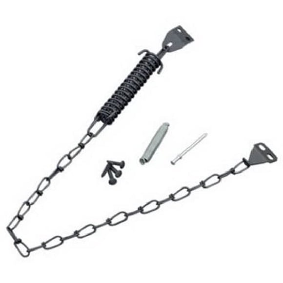 Retenedor de resorte negro para cadena de puerta Wright Products V11BL