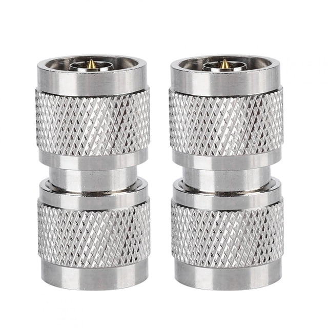 Coaxial Adapter Connecter,2PCS N Type Connecter PCS Nto N Connecter Nto N Connecter Convenient Use