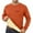 Orange, variant on Christmas Sweatshirts for Men Thermal Comfort Fit Round Neck Long Sleeve Athletic Mens Sweaters,Beige,2XL