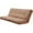 Brown, variant on Full-size Suede Fabric Futon Mattress in Navy-Frame Not Included