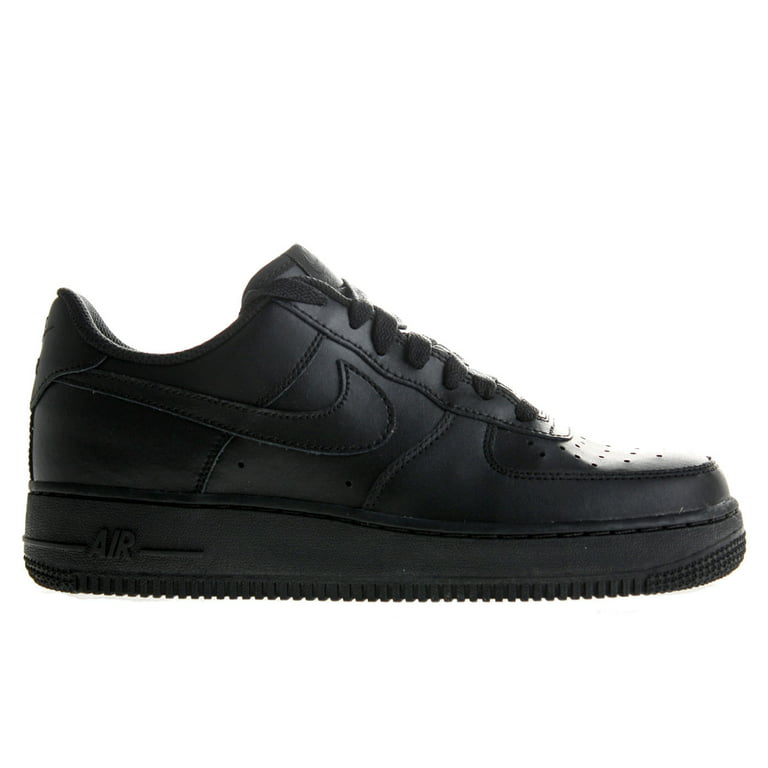 Nike black air force 1 Youth Trainers