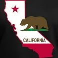 thumbnail image 3 of CafePress - CALI STATE W BEAR T Shirt - Women's V-Neck Dark T-Shirt, 3 of 4