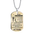 thumbnail image 2 of TIMIFIS Key Chain Gift For Grandson Fashion Stainless Steel Necklace Keychain Valentine'S Day Gift, 2 of 3