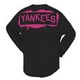 thumbnail image 3 of Women's Fanatics  Black New York Yankees Neon Jersey Long Sleeve T-Shirt, 3 of 3