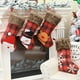 thumbnail image 5 of Yuarrent Rejilla Calcetín de Navidad Papá Noel Muñeco de nieve Pinup Imagen Árbol de Navidad Bolsa de regalo Inicio Calcetines de Navidad Colgante Kits de decoración para fiestas Alce Yuarrent HA069957-03, 5 of 6