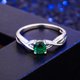 thumbnail image 3 of Rhinestone Mens Anillos Mujeres Anillos de Cristal para Mujeres Anillos Anillos de Plata y Brillante, 3 of 7