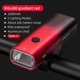 thumbnail image 1 of Luz de bicicleta ROCKBROS a prueba de lluvia tipo C carga LED 2000mAh MTB lámpara frontal faro aluminio ultraligero linterna luz de bicicleta Tan Jianjun unisex, 1 of 2