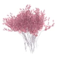 thumbnail image 2 of 50xDecorative Artificial Water Drop Acrylic Flower Wire Stems 6" Pink, 2 of 8