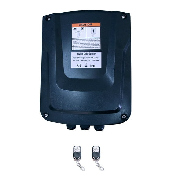 ALEKO CBAS110V Boîtier de Commande pour Ouvre-Portes à Bascule des Séries AS et GG - PCB - 110V CA / 24V CC
