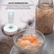 thumbnail image 4 of Juego de 16 tapas para frascos de vidrio con boca ancha y esclusas de aire para fermentación, para hacer chucrut en frascos de vidrio de boca ancha, 4 of 6