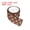 Brown 5 Yards 1-1/2 Inch, variant on Uxcell Grosgrain Ribbons 25 Yards 3/8" Wine Red with White Dots Bow Decoration
