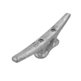thumbnail image 1 of Blue Dog Marine 10" Galvanized Cast Iron Cleat |Heavy Duty Boat Cleat | Rope Cleat | Dock Cleat, 1 of 3