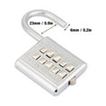 thumbnail image 1 of Sturdy Keyless Digit , Combination Lock, For Suitcase Cupboard Luggage Lockers, 1 of 8