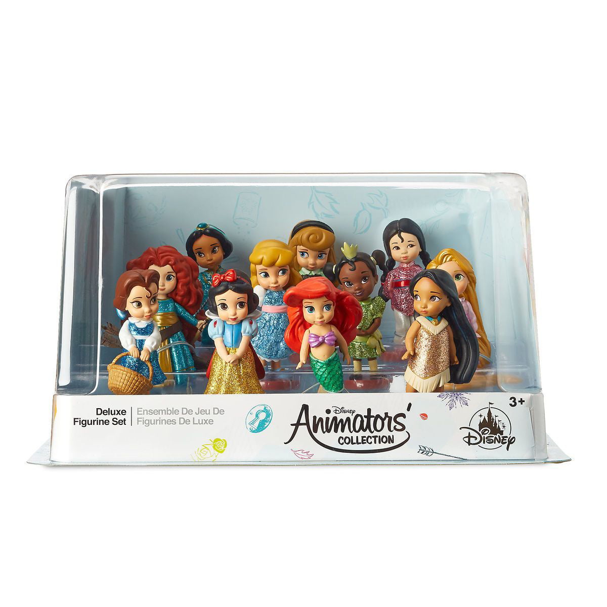 Disney Store Animators' Collection Deluxe PVC Figure Playset Figurine Play Set 