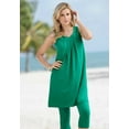 thumbnail image 5 of Roaman's Women's Plus Size Ultimate Pleated Tunic Tank, 5 of 6