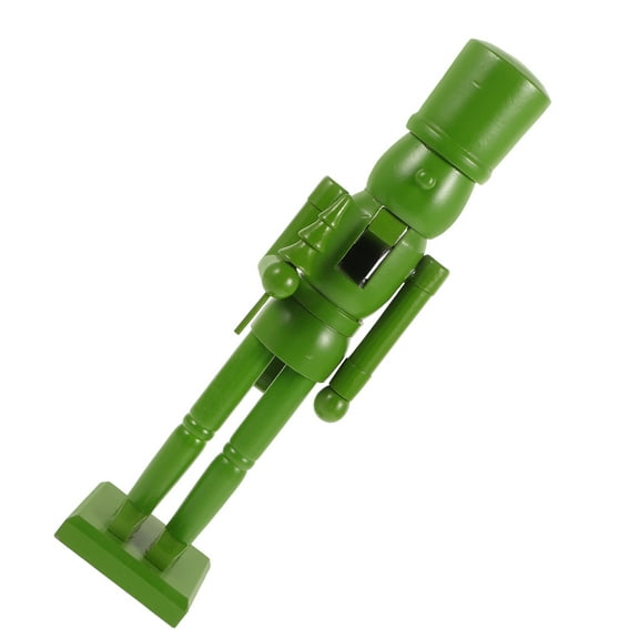 Nutcracker Ornament Nutcrackers Christmas Decor Storage Boxes Gift Craft Green